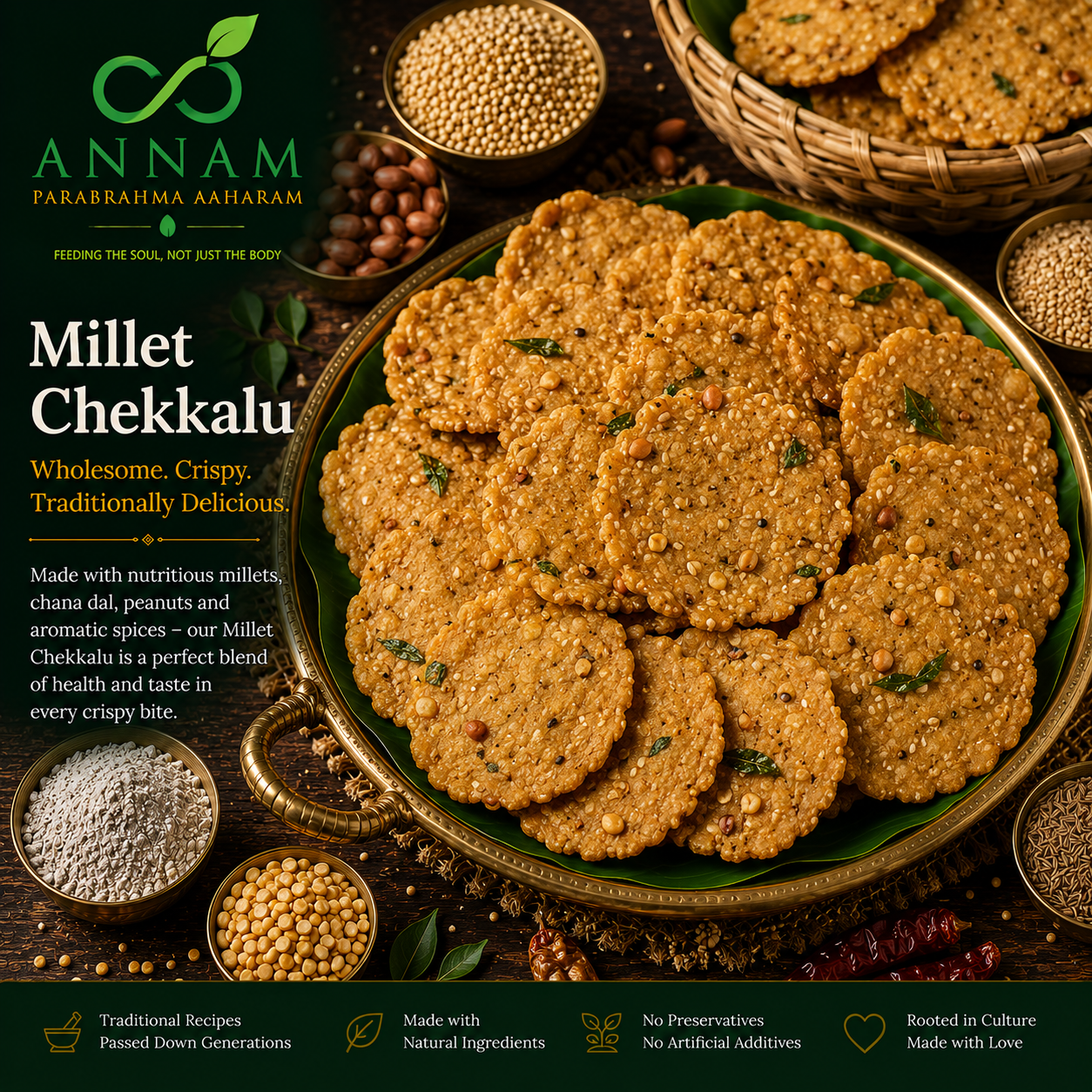 Millet Chekkalu