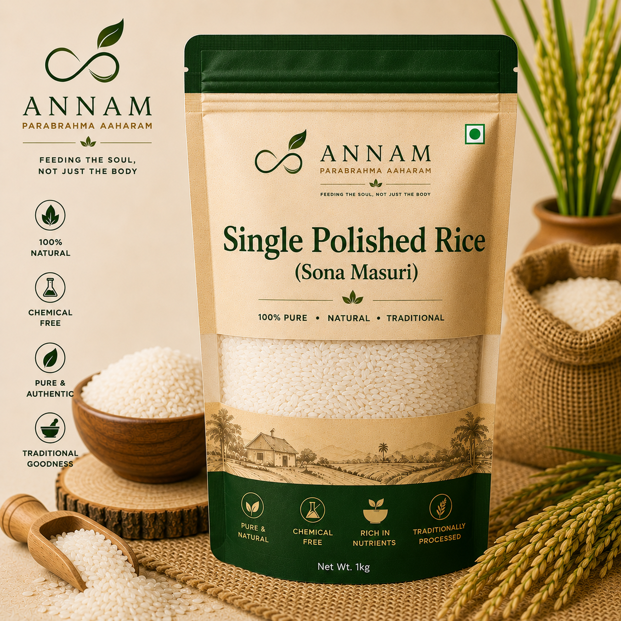 Single Polished Rice